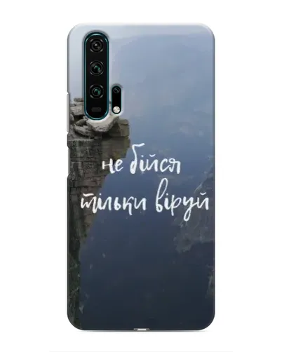 Чехол для Huawei Honor 20 Pro с картинкой «Вера над пропастью» Чехол для Huawei Honor 20 Pro с картинкой «Вера над пропастью»