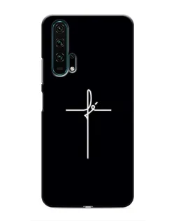 Чехол для Huawei Honor 20 Pro с картинкой «Тонкий крест»