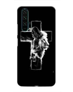 Чехол для Huawei Honor 20 Pro с картинкой «Сияющий крест Jesus»