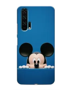 Чехол для Huawei Honor 20 Pro с картинкой «Микки выглядывает» Чехол для Huawei Honor 20 Pro с картинкой «Микки выглядывает»