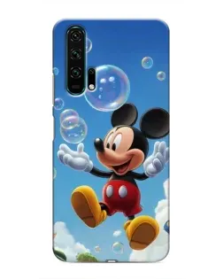 Чехол для Huawei Honor 20 Pro с картинкой «Mickey и мыльные пузыри» Чехол для Huawei Honor 20 Pro с картинкой «Mickey и мыльные пузыри»
