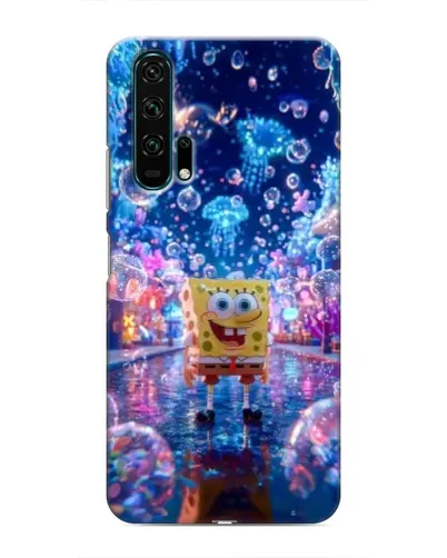 Чехол для Huawei Honor 20 Pro с картинкой «Неоновый океан»