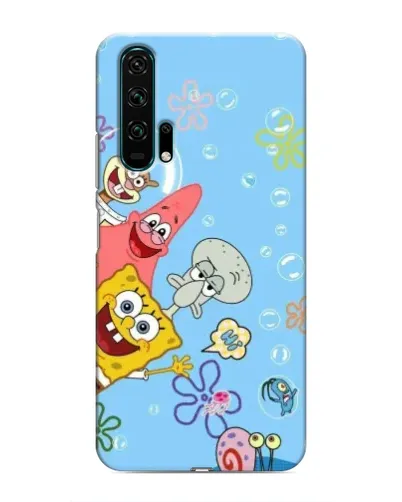 Чехол для Huawei Honor 20 Pro с картинкой «Веселые пузырьки»