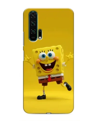 Чехол для Huawei Honor 20 Pro с картинкой «Позитивный Губка Боб»