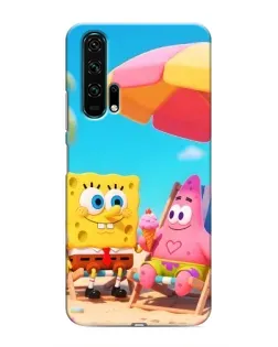 Чехол для Huawei Honor 20 Pro с картинкой «Отдых на пляже»
