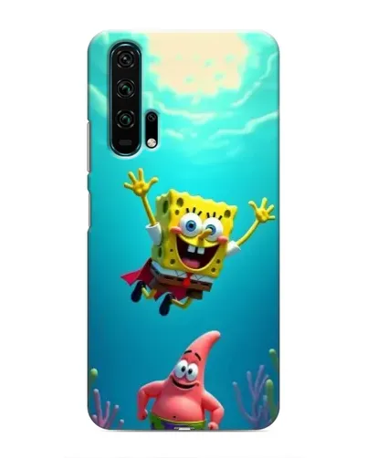 Чехол для Huawei Honor 20 Pro с картинкой «Спанч Боб под водой» Чехол для Huawei Honor 20 Pro с картинкой «Спанч Боб под водой»