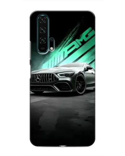Чехол для Huawei Honor 20 Pro с картинкой «Темный Mercedes AMG»
