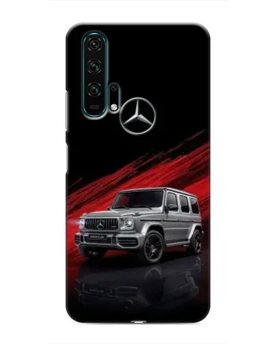 Чехол для Huawei Honor 20 Pro с картинкой «Mercedes G-Class красный»