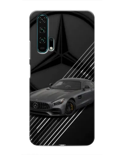 Чехол для Huawei Honor 20 Pro с картинкой «Mercedes AMG — графика»
