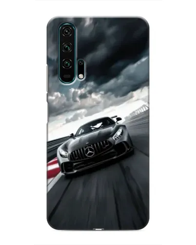 Чехол для Huawei Honor 20 Pro с картинкой «Гоночный Mercedes AMG»