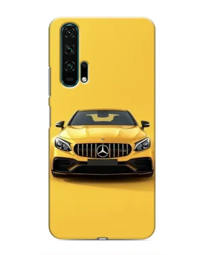 Чехол для Huawei Honor 20 Pro с картинкой «Желтый Mercedes GT»