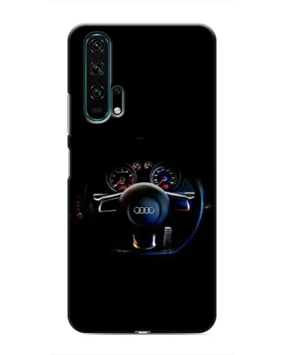Чехол для Huawei Honor 20 Pro с картинкой «Салон Audi — руль»