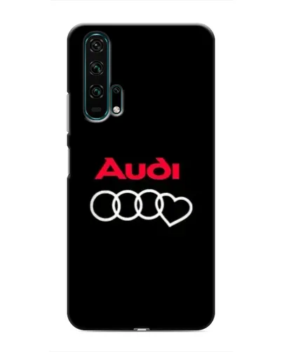 Чехол для Huawei Honor 20 Pro с картинкой «Логотип Audi Heart»
