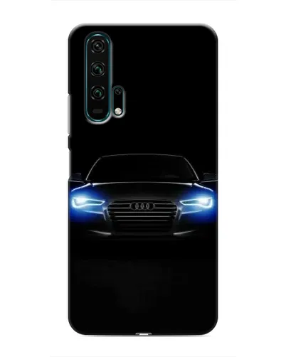 Чехол для Huawei Honor 20 Pro с картинкой «Audi в неоне»