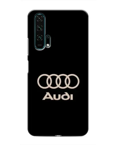 Чехол для Huawei Honor 20 Pro с картинкой «Audi — золотой логотип»