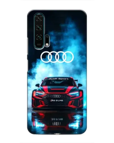 Чехол для Huawei Honor 20 Pro с картинкой «Audi Sport — неон»