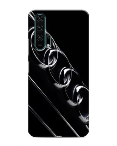 Чехол для Huawei Honor 20 Pro с картинкой «Audi — абстрактные кольца»