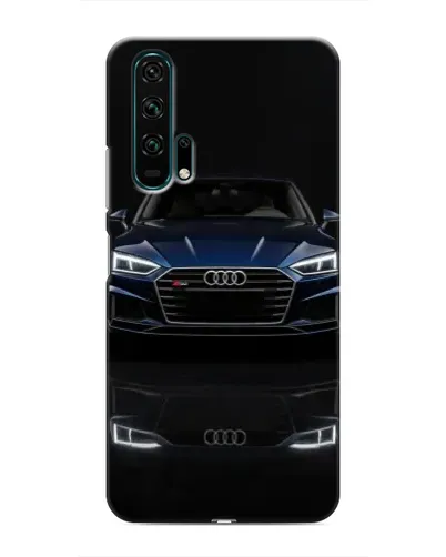 Чехол для Huawei Honor 20 Pro с картинкой «Audi — ночное отражение»