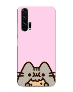 Чехол для Huawei Honor 20 Pro с картинкой «Pusheen и печенье» Чехол для Huawei Honor 20 Pro с картинкой «Pusheen и печенье»