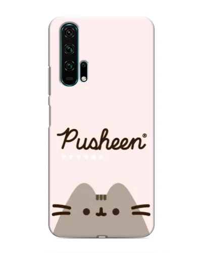Чехол для Huawei Honor 20 Pro с картинкой «Pusheen логотип» Чехол для Huawei Honor 20 Pro с картинкой «Pusheen логотип»