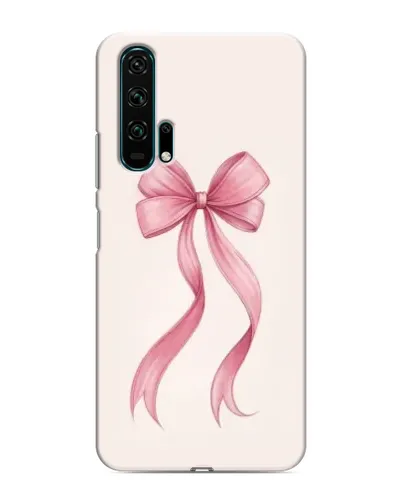 Чехол для Huawei Honor 20 Pro с картинкой «Розовый бант»