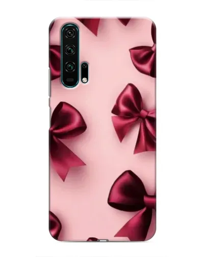 Чехол для Huawei Honor 20 Pro с картинкой «Бордовый атлас»