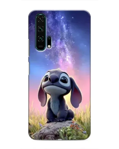 Чехол для Huawei Honor 20 Pro с картинкой «Стич на рассвете»