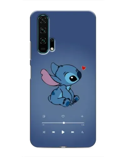 Чехол для Huawei Honor 20 Pro с картинкой «Музыкальный Stitch»