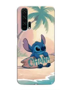Чехол для Huawei Honor 20 Pro с картинкой «Стич на серфе»