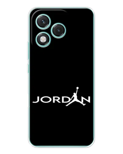 Чехол для Huawei Honor 400 Lite с картинкой «Jordan White Logo»
