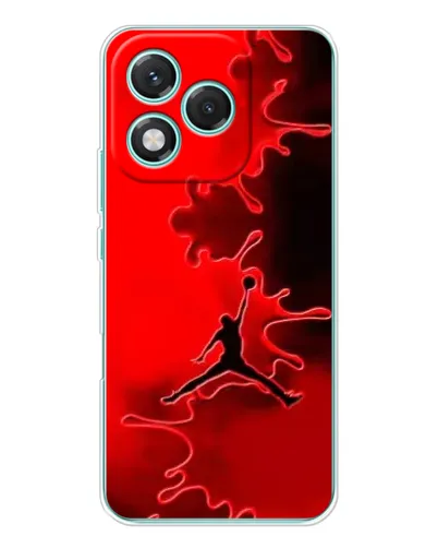 Чехол для Huawei Honor 400 Lite с картинкой «Jordan Red Smoke»