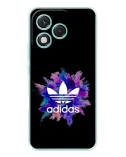 Чехол для Huawei Honor 400 Lite с картинкой «Взрыв красок Adidas»