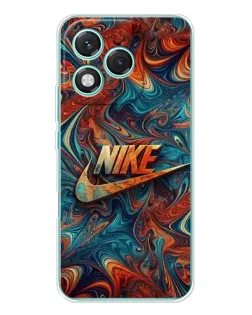 Чехол для Huawei Honor 400 Lite с картинкой «Nike в абстракции»