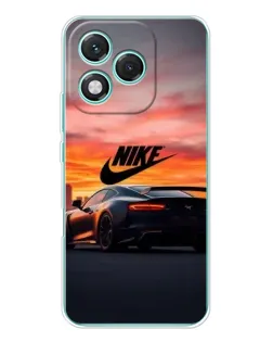 Чехол для Huawei Honor 400 Lite с картинкой «Nike и суперкар»