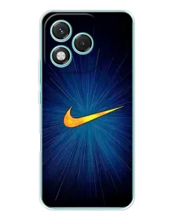 Чехол для Huawei Honor 400 Lite с картинкой «Синий пульс Nike»