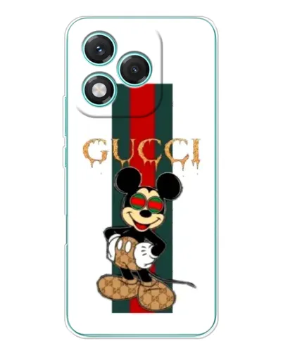 Чехол для Huawei Honor 400 Lite с картинкой «Микки Маус Gucci — полосы» Чехол для Huawei Honor 400 Lite с картинкой «Микки Маус Gucci — полосы»