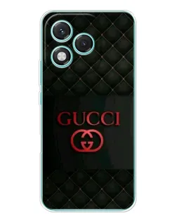 Чехол для Huawei Honor 400 Lite с картинкой «Gucci — стеганый черный»