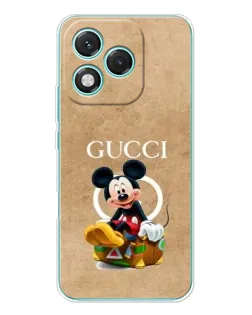 Чехол для Huawei Honor 400 Lite с картинкой «Микки Маус Gucci — крафт»