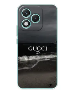 Чехол для Huawei Honor 400 Lite с картинкой «Gucci — морской прибой»