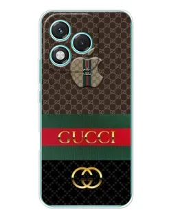 Чехол для Huawei Honor 400 Lite с картинкой «Gucci — брендированный десерт»