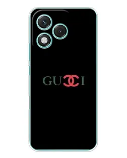 Чехол для Huawei Honor 400 Lite с картинкой «Gucci — красный градиент»