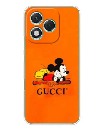 Чехол для Huawei Honor 400 Lite с картинкой «Микки Маус Gucci — оранж» Чехол для Huawei Honor 400 Lite с картинкой «Микки Маус Gucci — оранж»