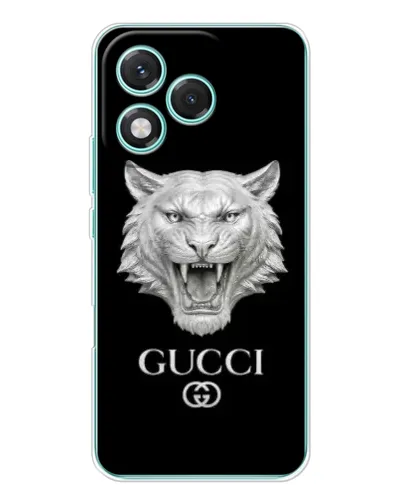 Чехол для Huawei Honor 400 Lite с картинкой «Gucci — серебряный лев» Чехол для Huawei Honor 400 Lite с картинкой «Gucci — серебряный лев»