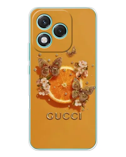 Чехол для Huawei Honor 400 Lite с картинкой «Gucci — золотые бабочки» Чехол для Huawei Honor 400 Lite с картинкой «Gucci — золотые бабочки»