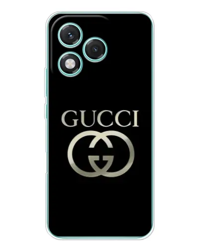 Чехол для Huawei Honor 400 Lite с картинкой «Gucci — золото на черном» Чехол для Huawei Honor 400 Lite с картинкой «Gucci — золото на черном»