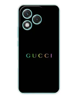 Чехол для Huawei Honor 400 Lite с картинкой «Gucci — неоновый минимализм»