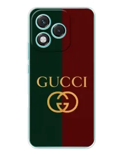 Чехол для Huawei Honor 400 Lite с картинкой «Gucci — темно-зеленый градиент»