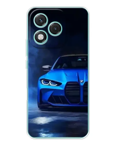 Чехол для Huawei Honor 400 Lite с картинкой «Голубая BMW M4» Чехол для Huawei Honor 400 Lite с картинкой «Голубая BMW M4»