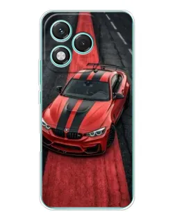 Чехол для Huawei Honor 400 Lite с картинкой «BMW на красной дорожке»