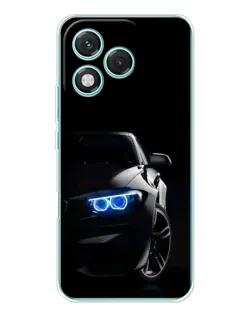 Чехол для Huawei Honor 400 Lite с картинкой «BMW — ночной взгляд»